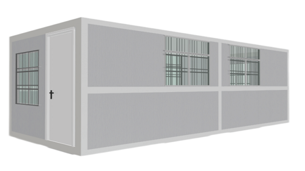 Casa contenedor estándar de EE. UU. Casa contenedor prefabricada para dormitorios para oficinas temporales