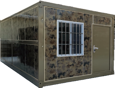 Casa contenedor estándar de EE. UU. Casa contenedor prefabricada para dormitorios para oficinas temporales