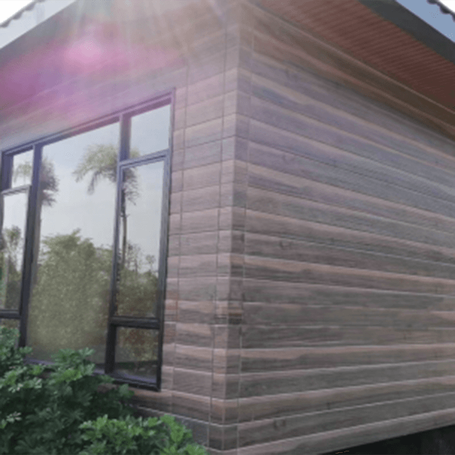 Tablero de fibrocemento de madera ecológico de fabricación china para pared exterior con todos los colores